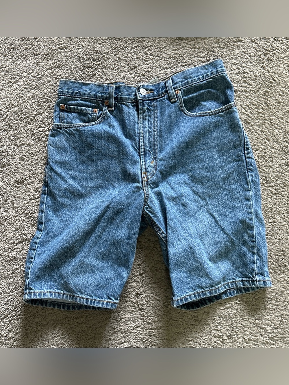 Vintage Levi's Light Blue Denim Jean Shorts